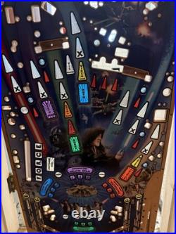 Stern Pinball Machine Premium STAR WARS Wood Play Field 45x20 CARRIE FISHER