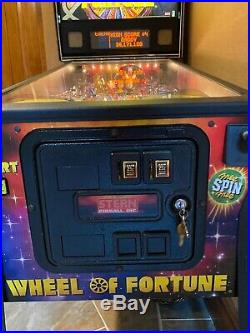 Stern Pinball Wheel Of Fortune -Used