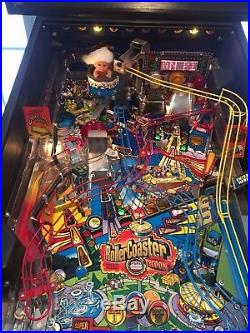 Stern Roller Coaster Tycoon Pinball Arcade Machine Home Use Only Excellent