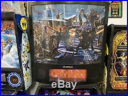Stern Sega 1997 Starship Troopers Pinball Machine Leds Plays Great