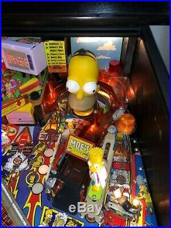 Stern Simpsons Pinball Party Leds Super Nice Looks Fantastic