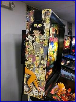 Stern Simpsons Pinball Party Leds Super Nice Looks Fantastic