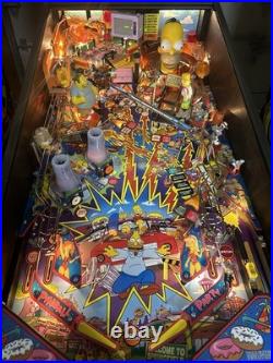 Stern Simpsons Pinball Party Pinball Machine Beautiful Condition Huo