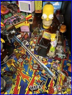 Stern Simpsons Pinball Party Pinball Machine Beautiful Condition Huo