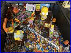 Stern Simpsons Pinball Party Pinball Machine Beautiful Condition Huo