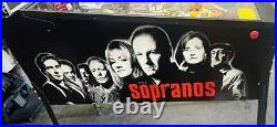 Stern Sopranos Pinball Machine Home Use Only Beautiful Condition Mods