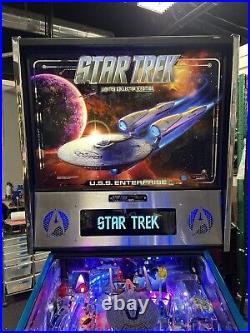 Stern Star Trek Le Limited Edition Pinball Machine Color DMD Loaded 799 Made