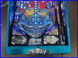 Stern Star Trek Le Limited Edition Pinball Machine Color DMD Loaded 799 Made