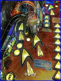 Stern Star Trek Le Limited Edition Pinball Machine Color DMD Loaded 799 Made