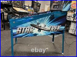 Stern Star Trek Le Limited Edition Pinball Machine Color DMD Loaded 799 Made