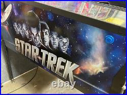 Stern Star Trek PRO Pinball Machine Excellent Condition