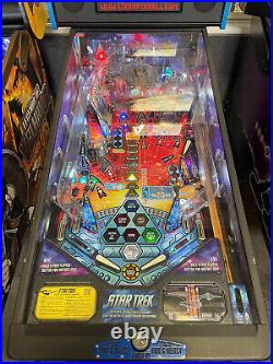 Stern Star Trek PRO Pinball Machine Excellent Condition