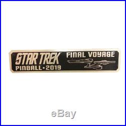 Stern Star Trek Pinball 2019 Final Voyage Machine w Shaker