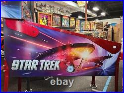Stern Star Trek Premium Pinball Machine Stern Dealer Kirk Spock