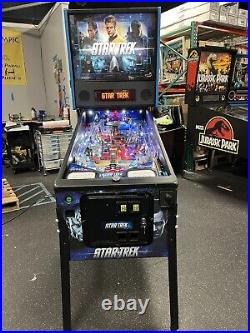 Stern Star Trek Pro Pinball Machine Serviced By Prof Techs Works And Plays Great