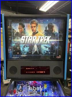 Stern Star Trek Pro Pinball Machine Serviced By Prof Techs Works And Plays Great