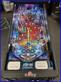 Stern Star Trek Pro Pinball Machine Serviced By Prof Techs Works And Plays Great