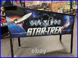 Stern Star Trek Pro Pinball Machine Serviced By Prof Techs Works And Plays Great