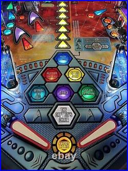 Stern Star Trek Pro Pinball Machine Serviced By Prof Techs Works And Plays Great