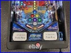 Stern Star Trek Pro Pinball Machine Serviced By Prof Techs Works And Plays Great