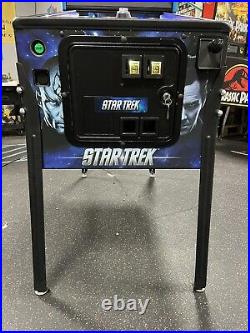 Stern Star Trek Pro Pinball Machine Serviced By Prof Techs Works And Plays Great