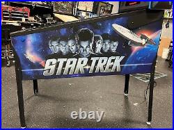 Stern Star Trek Pro Pinball Machine Serviced By Prof Techs Works And Plays Great