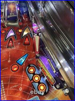 Stern Star Trek Pro Pinball Machine Serviced By Prof Techs Works And Plays Great