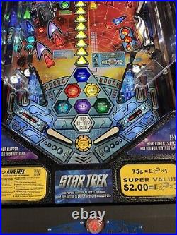 Stern Star Trek Pro Pinball Machine Stern Dlr Kirk Spock Mccoy Uhura Topper