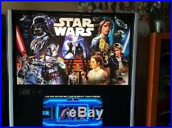 Stern Star WARS LE Pinball Machine ONLY 800 MADE #742