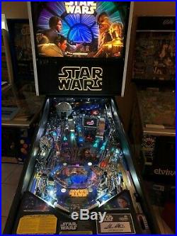 Stern Star WARS LE Pinball Machine ONLY 800 MADE WITH SHAKER MOTOR