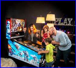 Stern Star Wars Home Edition Plus Pinball Machine with LCD Display Insider Connect