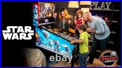 Stern Star Wars Home Edition Plus Pinball Machine with LCD Display Insider Connect