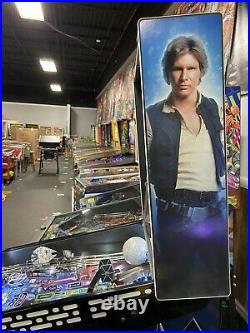Stern Star Wars Limited Edition Le Pinball Machine Gorgeous Only 800 Made