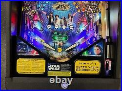 Stern Star Wars Premium Gorgeous Stern Dealer Only About 100 Plays