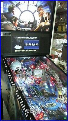 Stern Star Wars limited edition LE Pinball machine HUO less than 50 plays