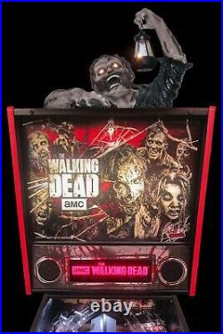 Stern TWD The Walking Dead lighted Zombie topper with lit eyes and flicker lamp