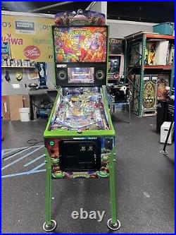 Stern Teenage Mutant Ninja Turtles Limited Edition Le Pinball Machine W Topper