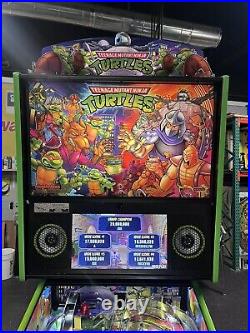 Stern Teenage Mutant Ninja Turtles Limited Edition Le Pinball Machine W Topper