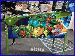 Stern Teenage Mutant Ninja Turtles Limited Edition Le Pinball Machine W Topper