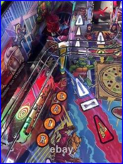 Stern Teenage Mutant Ninja Turtles Limited Edition Le Pinball Machine W Topper