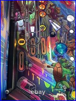 Stern Teenage Mutant Ninja Turtles Limited Edition Le Pinball Machine W Topper