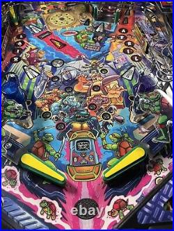 Stern Teenage Mutant Ninja Turtles Limited Edition Le Pinball Machine W Topper