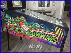 Stern Teenage Mutant Ninja Turtles Pinball Machine! HUO TMNT