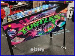 Stern Teenage Mutant Ninja Turtles Premium Pinball Machine Home Use A Beauty
