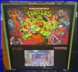 Stern Teenage Mutant Ninja Turtles Pro Edition Pinball Machine Only 397 Plays