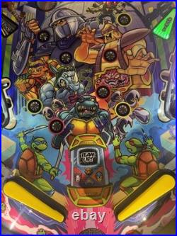 Stern Teenage Mutant Ninja Turtles Pro Edition Pinball Machine Only 397 Plays