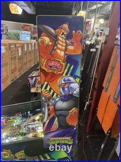 Stern Teenage Mutant Ninja Turtles Pro Edition Pinball Machine Only 397 Plays