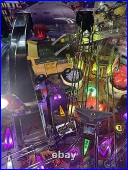 Stern Teenage Mutant Ninja Turtles Pro Edition Pinball Machine Only 397 Plays