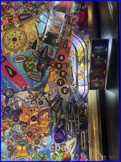 Stern Teenage Mutant Ninja Turtles Pro Edition Pinball Machine Only 397 Plays