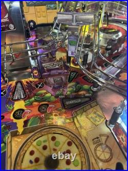 Stern Teenage Mutant Ninja Turtles Pro Edition Pinball Machine Only 397 Plays